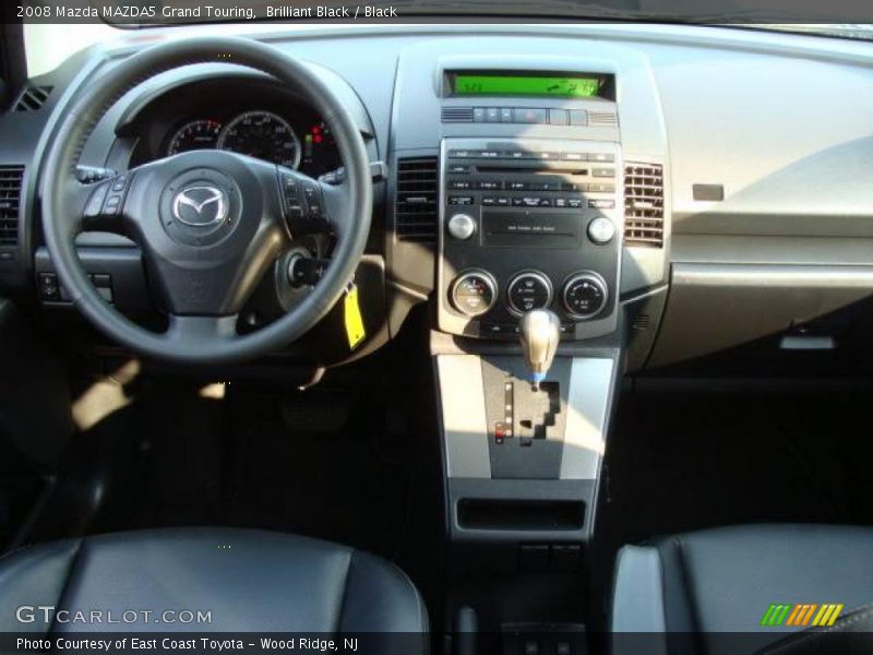 Brilliant Black / Black 2008 Mazda MAZDA5 Grand Touring
