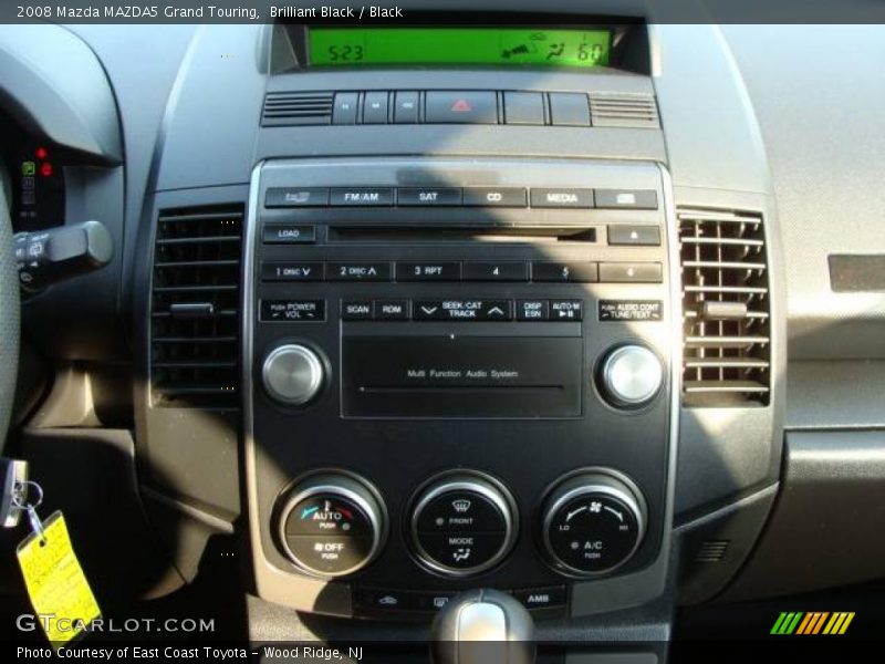 Brilliant Black / Black 2008 Mazda MAZDA5 Grand Touring