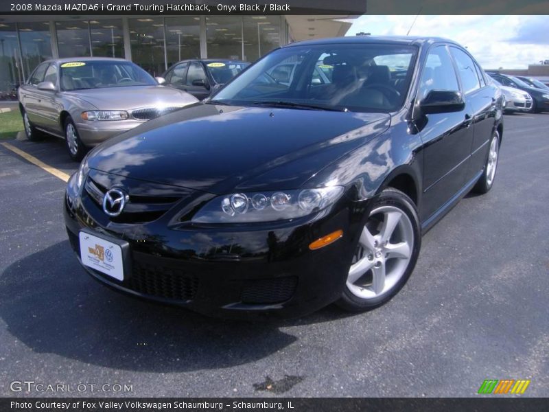 Onyx Black / Black 2008 Mazda MAZDA6 i Grand Touring Hatchback