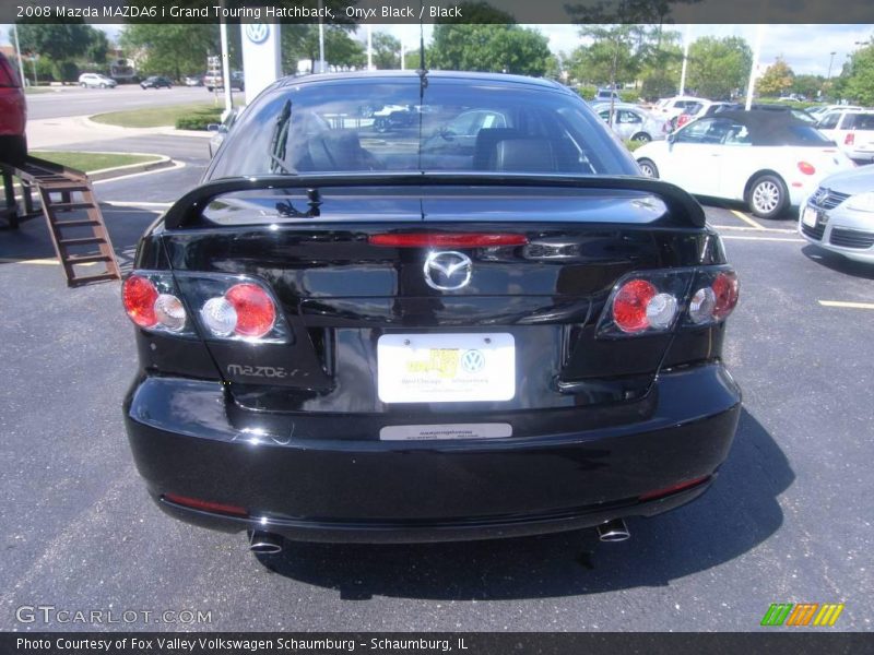 Onyx Black / Black 2008 Mazda MAZDA6 i Grand Touring Hatchback