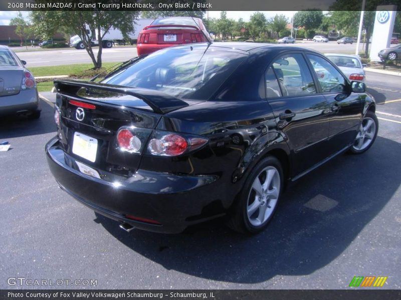 Onyx Black / Black 2008 Mazda MAZDA6 i Grand Touring Hatchback