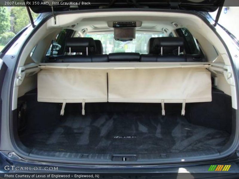 Flint Gray Mica / Black 2007 Lexus RX 350 AWD