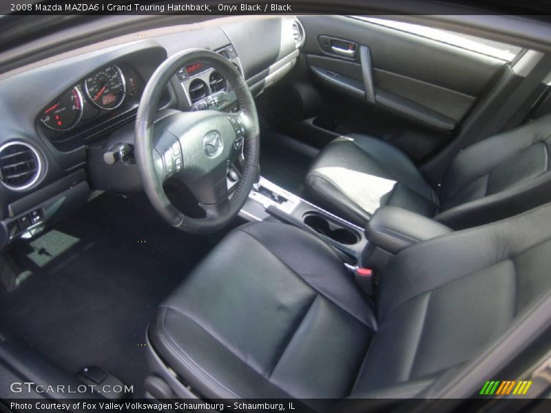 Onyx Black / Black 2008 Mazda MAZDA6 i Grand Touring Hatchback