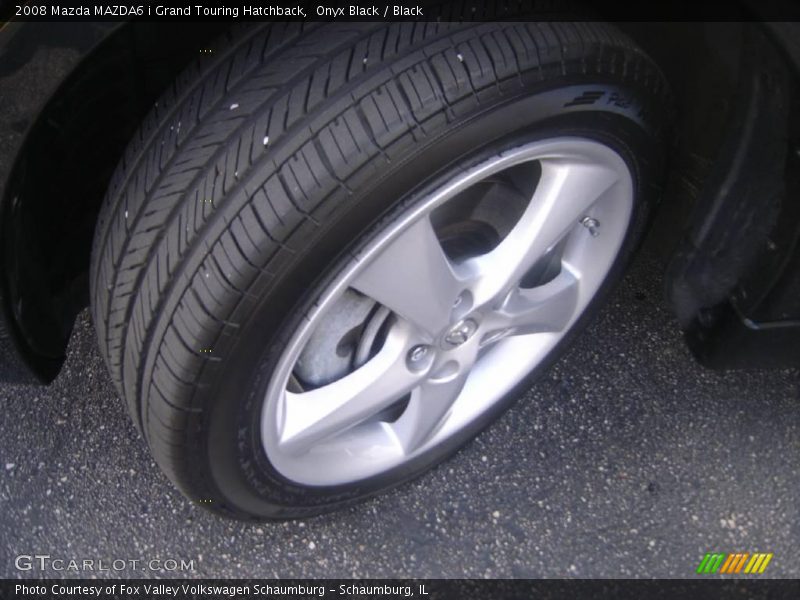 Onyx Black / Black 2008 Mazda MAZDA6 i Grand Touring Hatchback