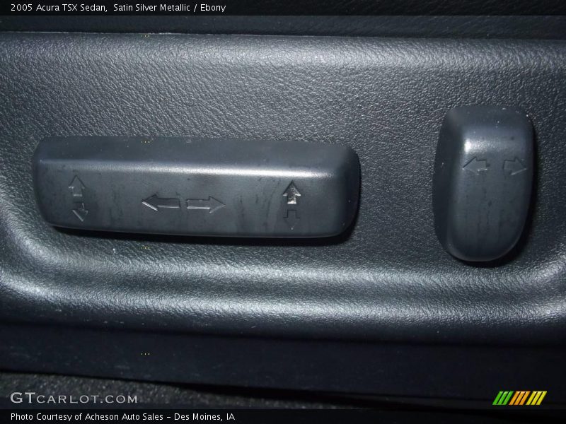 Satin Silver Metallic / Ebony 2005 Acura TSX Sedan