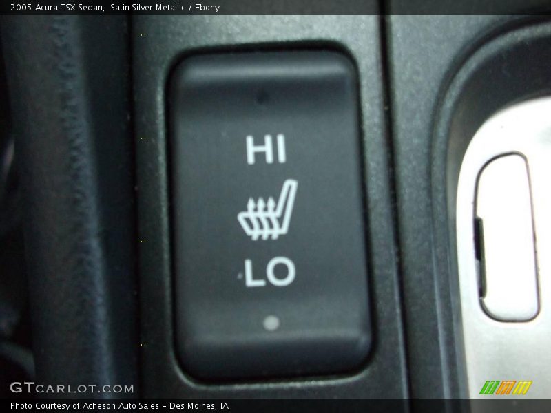 Satin Silver Metallic / Ebony 2005 Acura TSX Sedan