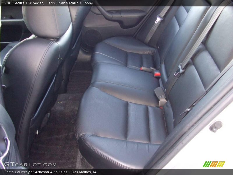 Satin Silver Metallic / Ebony 2005 Acura TSX Sedan