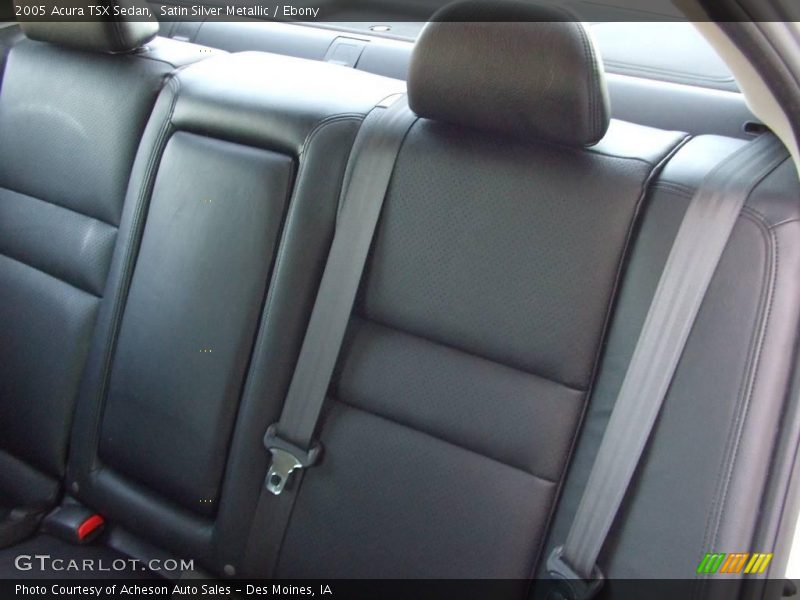 Satin Silver Metallic / Ebony 2005 Acura TSX Sedan