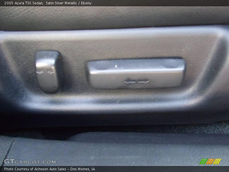 Satin Silver Metallic / Ebony 2005 Acura TSX Sedan