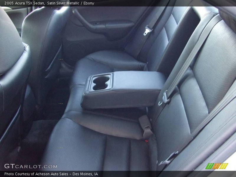 Satin Silver Metallic / Ebony 2005 Acura TSX Sedan
