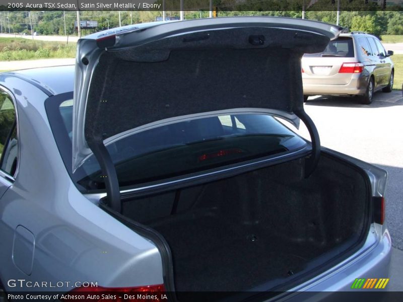 Satin Silver Metallic / Ebony 2005 Acura TSX Sedan