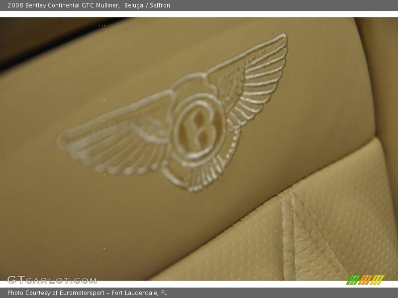 Beluga / Saffron 2008 Bentley Continental GTC Mulliner
