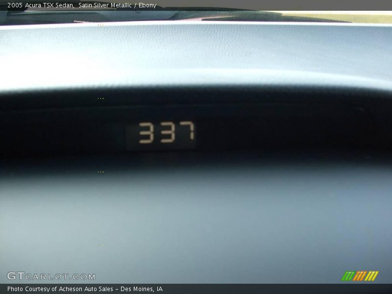 Satin Silver Metallic / Ebony 2005 Acura TSX Sedan