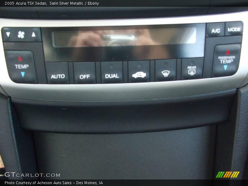 Satin Silver Metallic / Ebony 2005 Acura TSX Sedan