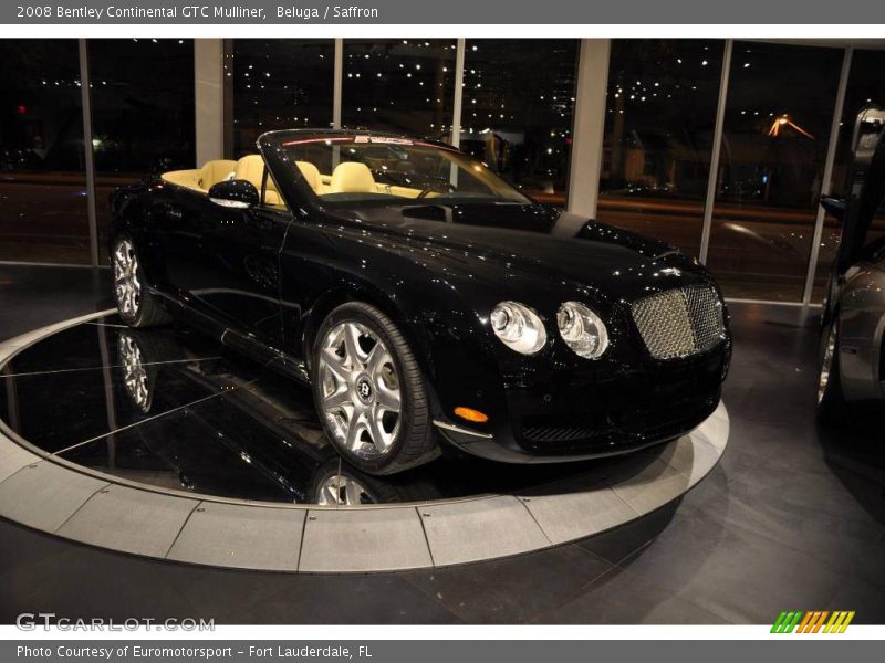 Beluga / Saffron 2008 Bentley Continental GTC Mulliner