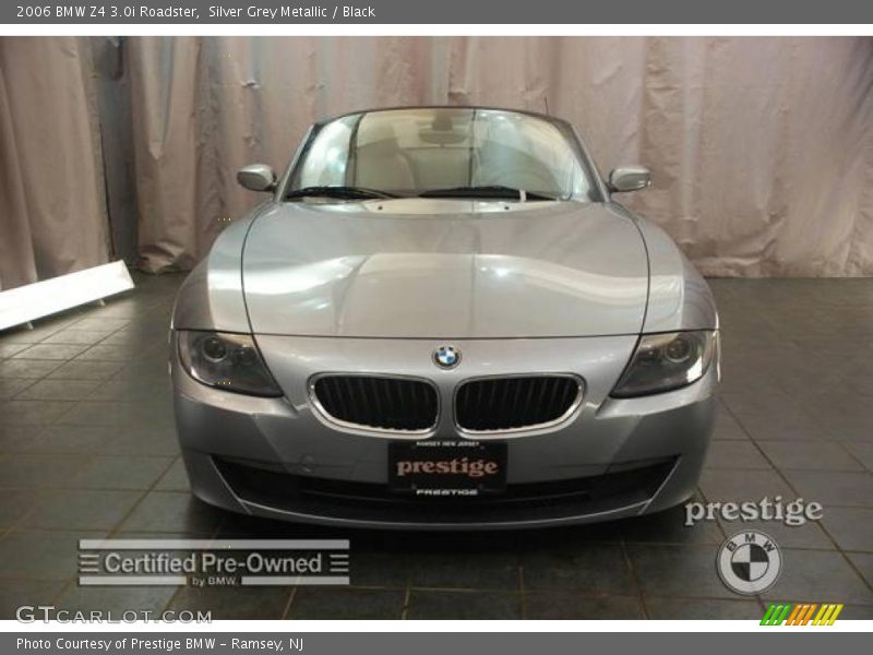 Silver Grey Metallic / Black 2006 BMW Z4 3.0i Roadster