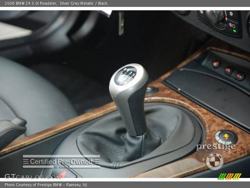 Silver Grey Metallic / Black 2006 BMW Z4 3.0i Roadster
