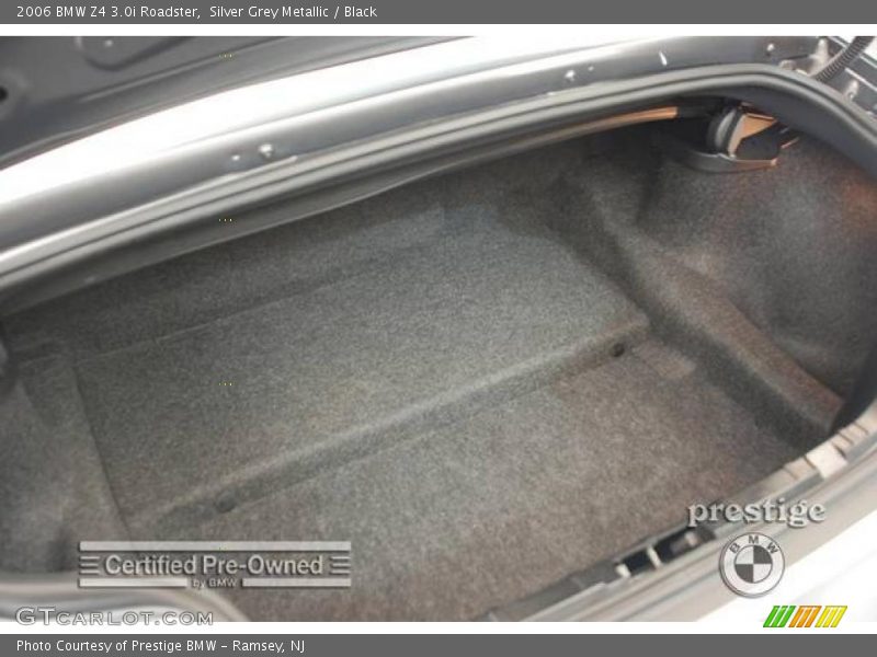 Silver Grey Metallic / Black 2006 BMW Z4 3.0i Roadster