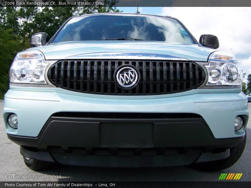 Blue Frost Metallic / Gray 2006 Buick Rendezvous CX