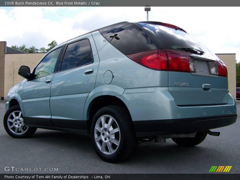 Blue Frost Metallic / Gray 2006 Buick Rendezvous CX
