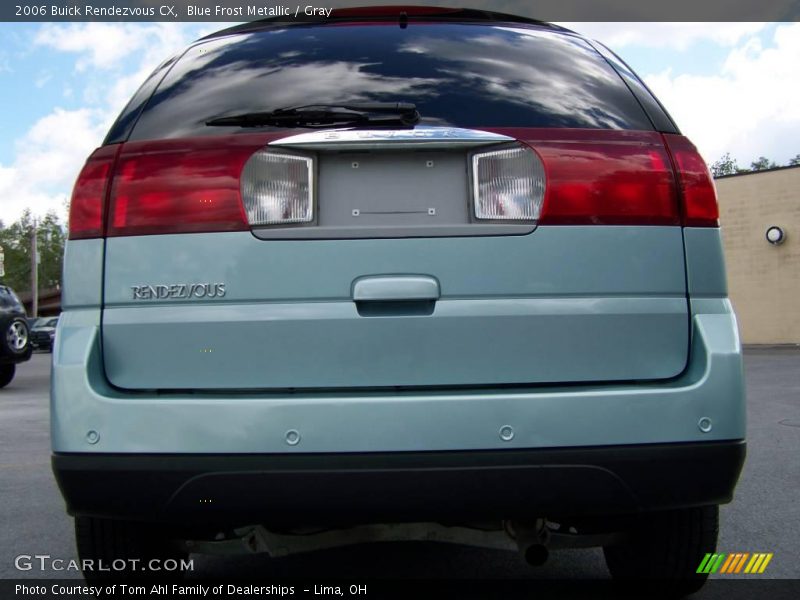 Blue Frost Metallic / Gray 2006 Buick Rendezvous CX