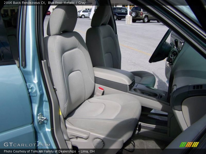 Blue Frost Metallic / Gray 2006 Buick Rendezvous CX