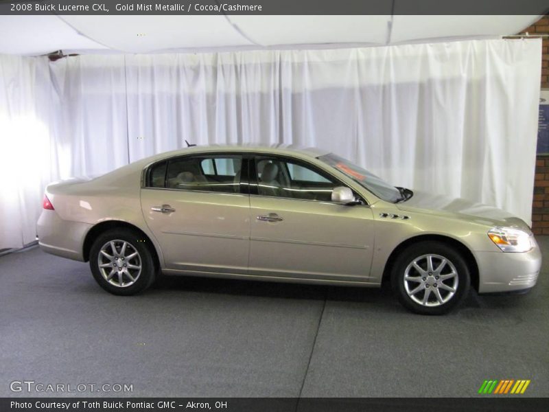 Gold Mist Metallic / Cocoa/Cashmere 2008 Buick Lucerne CXL