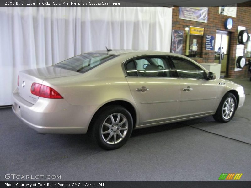 Gold Mist Metallic / Cocoa/Cashmere 2008 Buick Lucerne CXL