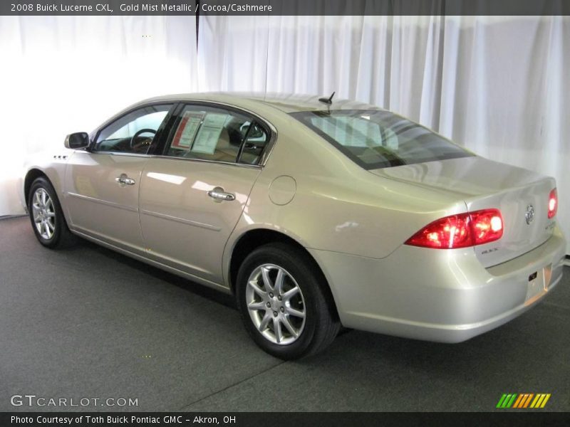 Gold Mist Metallic / Cocoa/Cashmere 2008 Buick Lucerne CXL