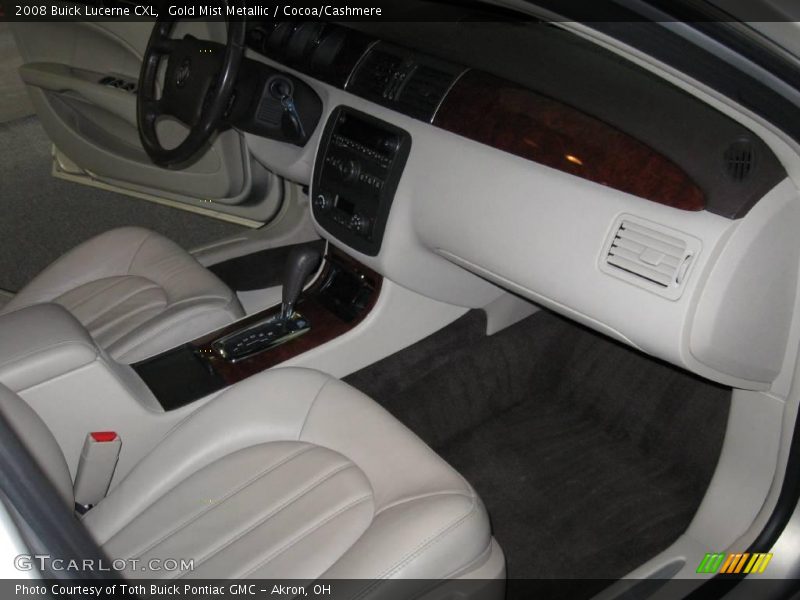 Gold Mist Metallic / Cocoa/Cashmere 2008 Buick Lucerne CXL