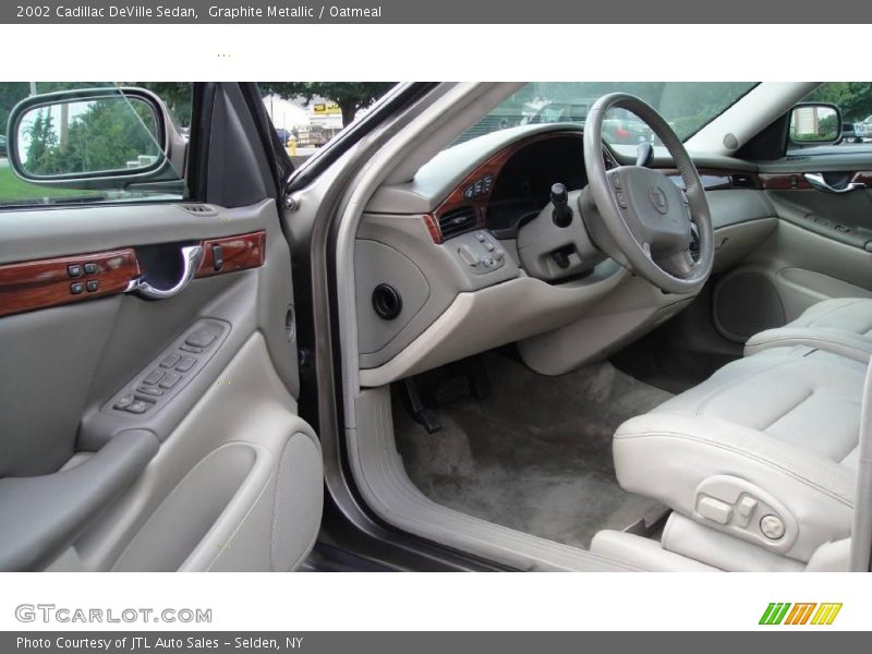 Graphite Metallic / Oatmeal 2002 Cadillac DeVille Sedan