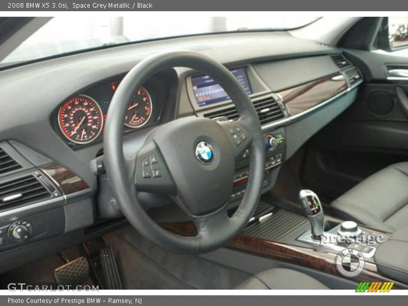 Space Grey Metallic / Black 2008 BMW X5 3.0si