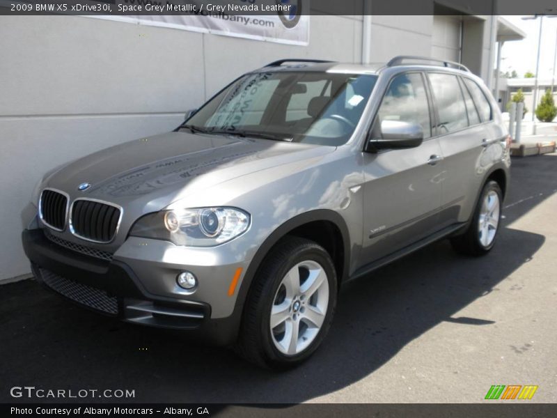 Space Grey Metallic / Grey Nevada Leather 2009 BMW X5 xDrive30i