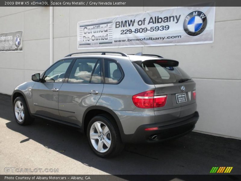 Space Grey Metallic / Grey Nevada Leather 2009 BMW X5 xDrive30i