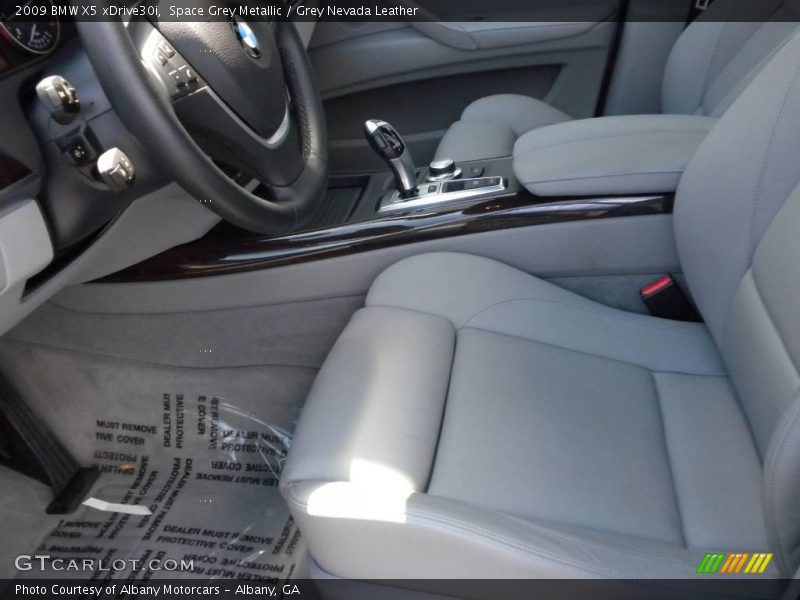 Space Grey Metallic / Grey Nevada Leather 2009 BMW X5 xDrive30i