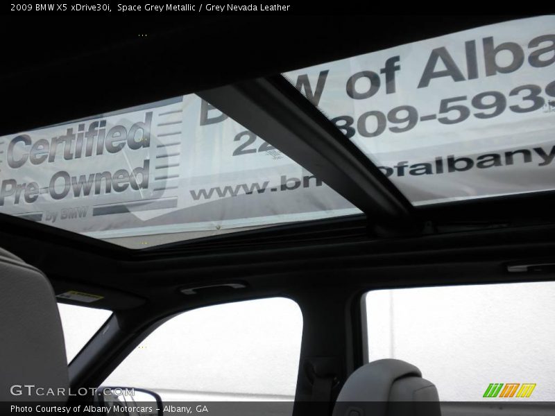 Space Grey Metallic / Grey Nevada Leather 2009 BMW X5 xDrive30i