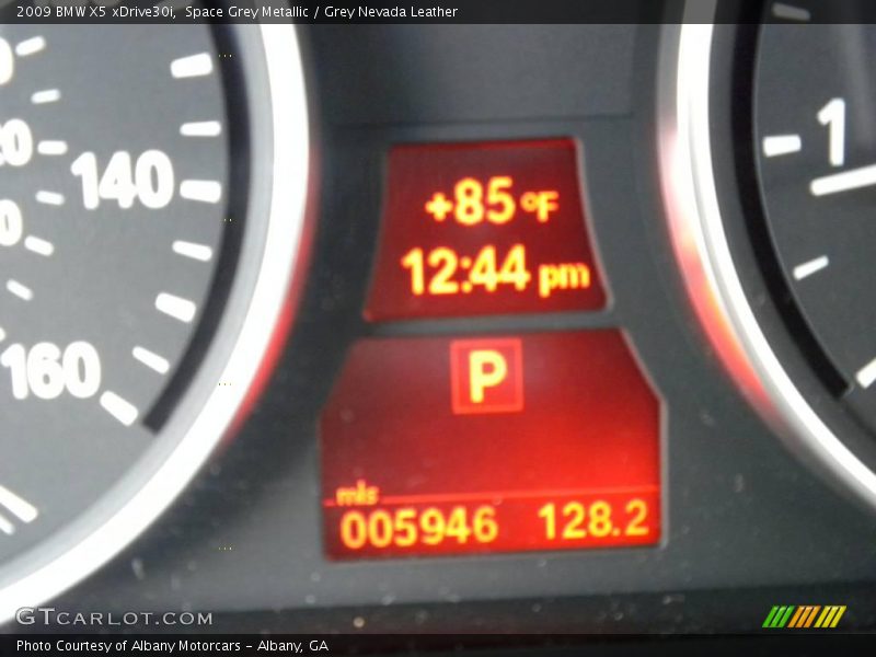 Space Grey Metallic / Grey Nevada Leather 2009 BMW X5 xDrive30i