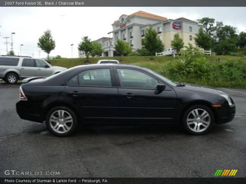 Black / Charcoal Black 2007 Ford Fusion SE