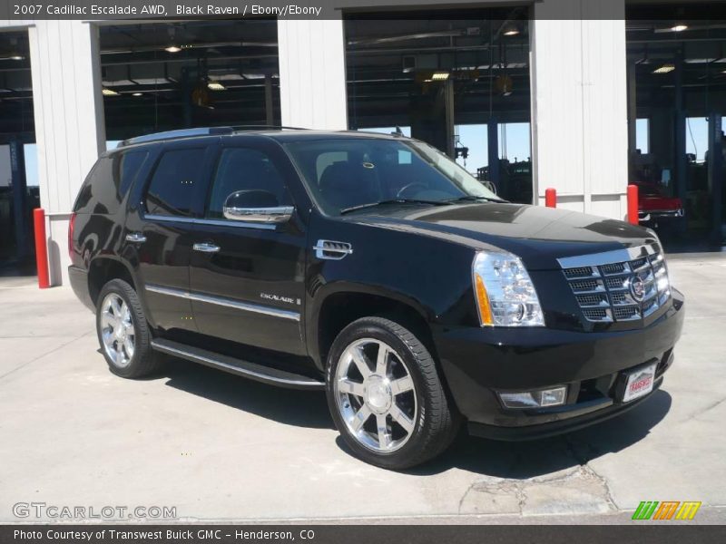 Black Raven / Ebony/Ebony 2007 Cadillac Escalade AWD