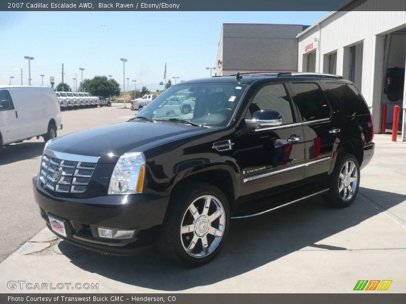 Black Raven / Ebony/Ebony 2007 Cadillac Escalade AWD
