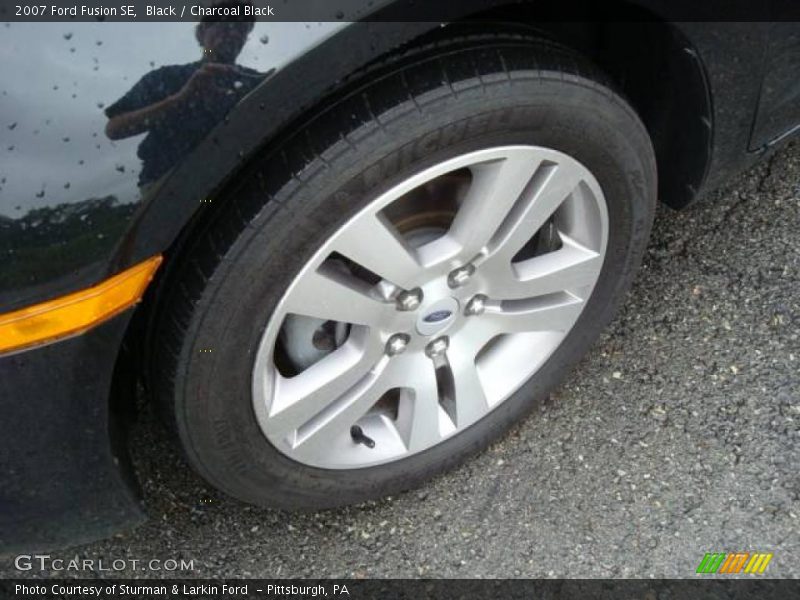 Black / Charcoal Black 2007 Ford Fusion SE