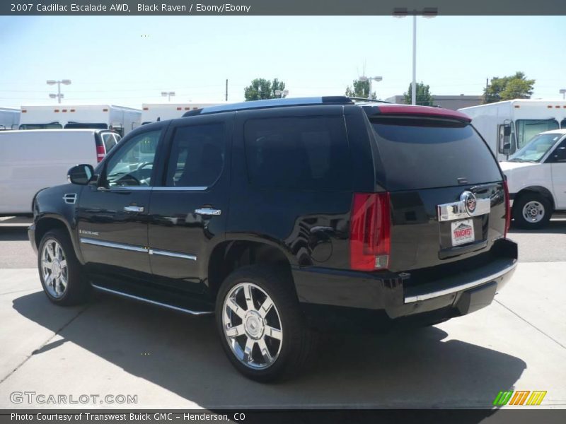 Black Raven / Ebony/Ebony 2007 Cadillac Escalade AWD