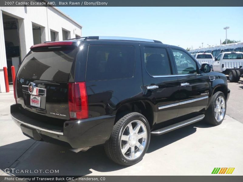 Black Raven / Ebony/Ebony 2007 Cadillac Escalade AWD