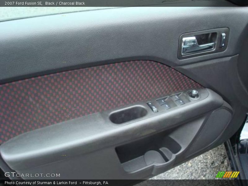 Black / Charcoal Black 2007 Ford Fusion SE