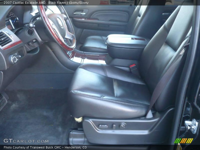 Black Raven / Ebony/Ebony 2007 Cadillac Escalade AWD
