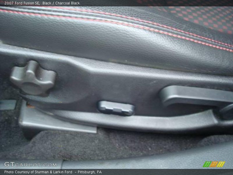 Black / Charcoal Black 2007 Ford Fusion SE