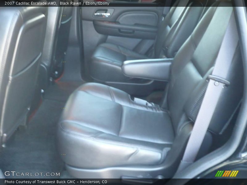 Black Raven / Ebony/Ebony 2007 Cadillac Escalade AWD