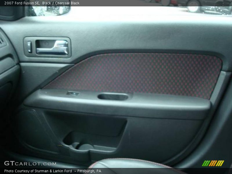 Black / Charcoal Black 2007 Ford Fusion SE