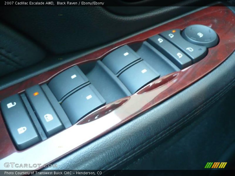 Black Raven / Ebony/Ebony 2007 Cadillac Escalade AWD