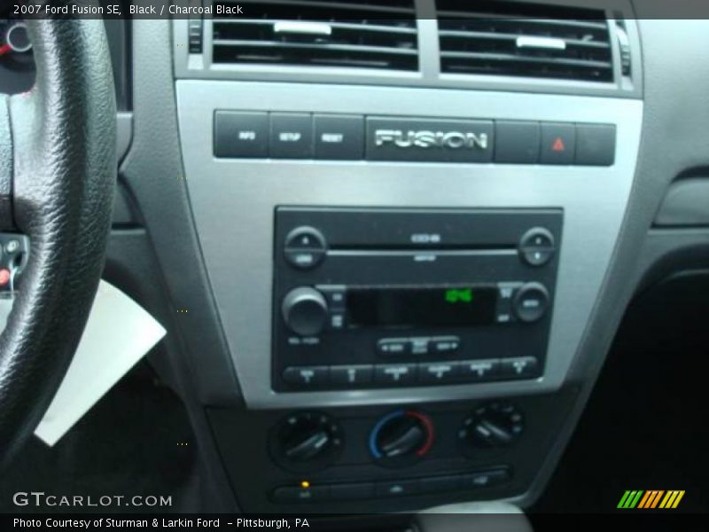 Black / Charcoal Black 2007 Ford Fusion SE